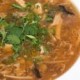 hot & sour soup (s)  酸辣汤（小） <img title='Spicy & Hot' align='absmiddle' src='/css/spicy.png' />